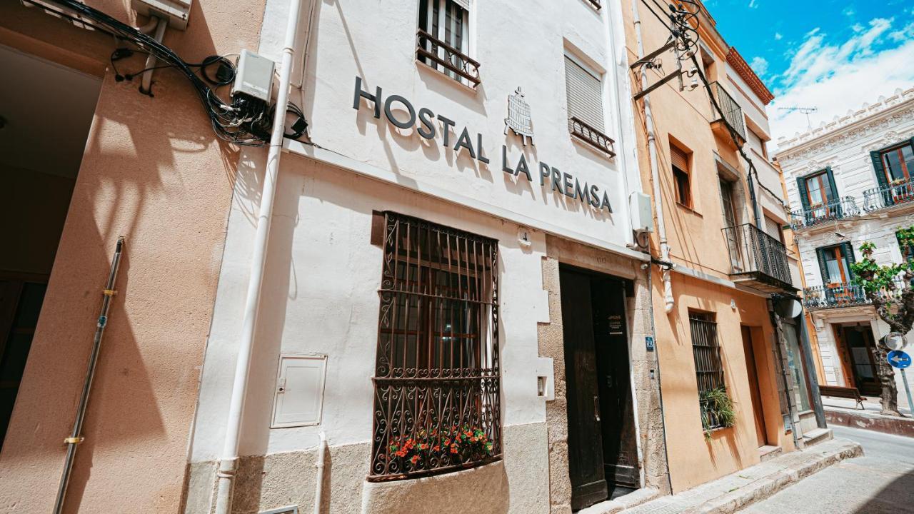 Hostal La Premsa Hotel Arenys de Mar Exterior foto